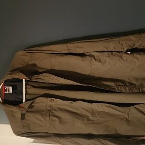 North face green men s shirt size M